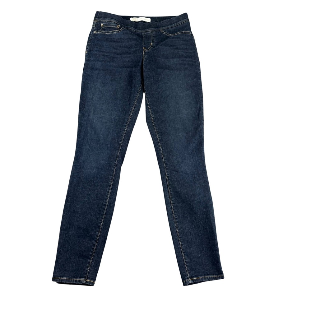 Signature by Levi Strauss Gold Label Totally Shaping Pull-On Skinny Jeans Blue